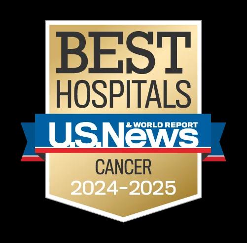 US News & World Report Best Hospitals Cancer Badge