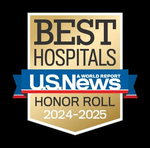 US News & World Report Best Hospitals Honor Roll Badge