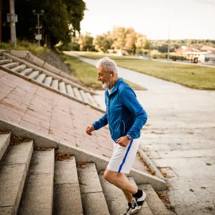 man running